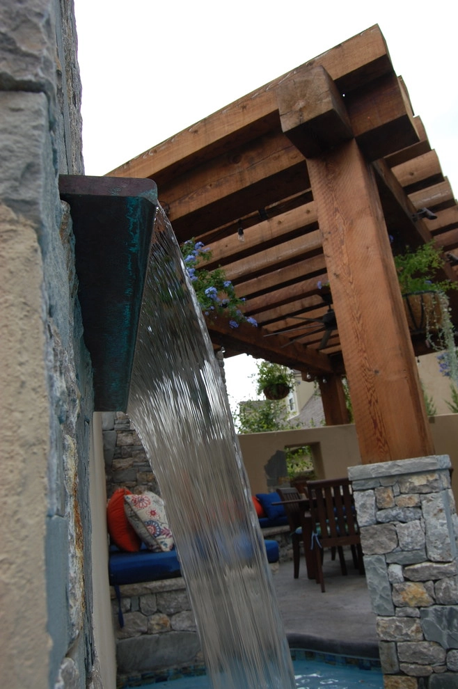 Mediterranean Nod by Szafranski Landscape Architecture - Photo 6
