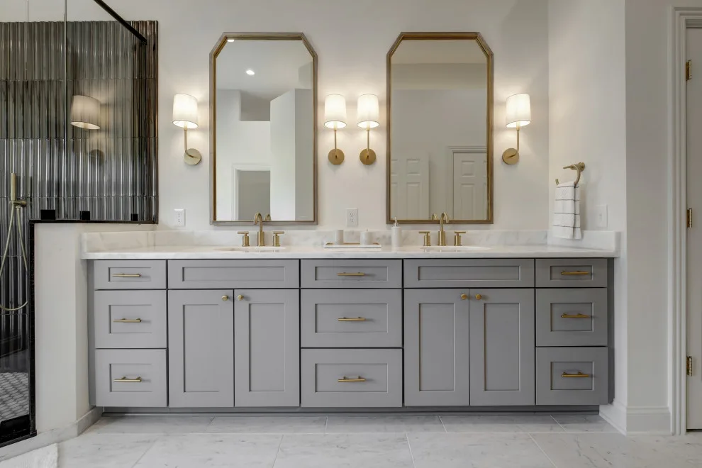 Sophisticated Tile Bathroom by Frank's Home Maintenance And General Contracting - Photo 7