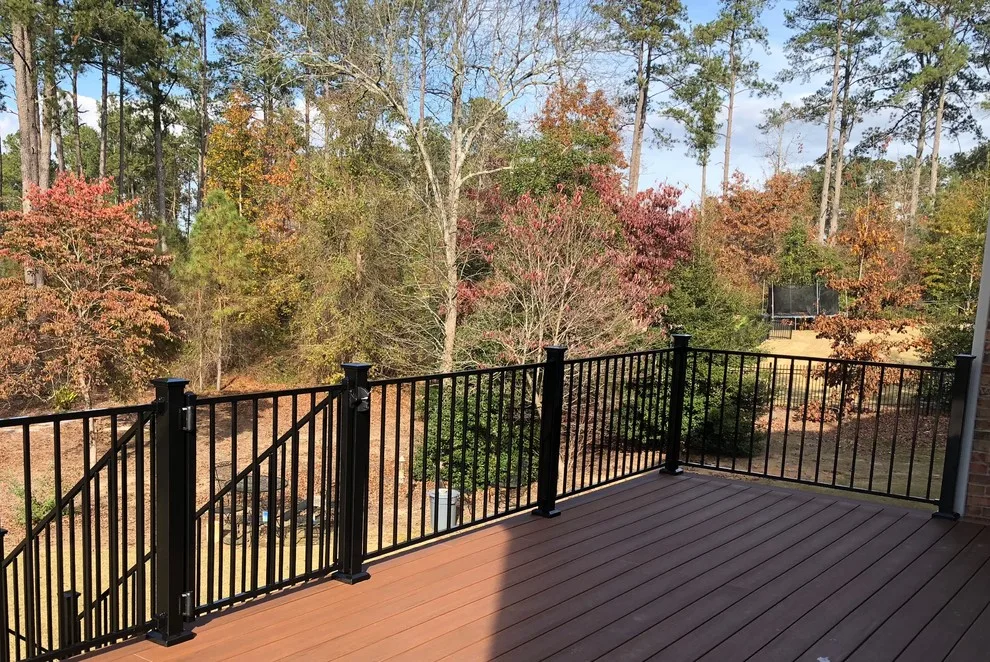 Raised Deck with Vertical Cable Railing by Crippen Woodworks - Photo 4