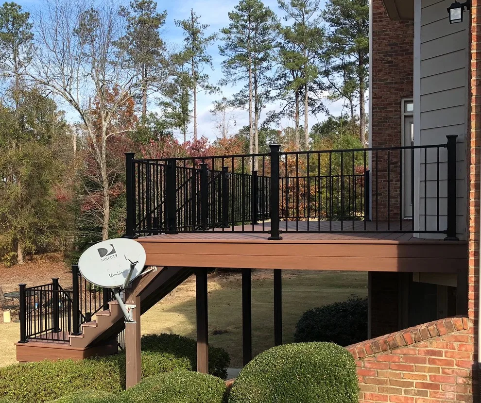 Raised Deck with Vertical Cable Railing by Crippen Woodworks - Photo 5