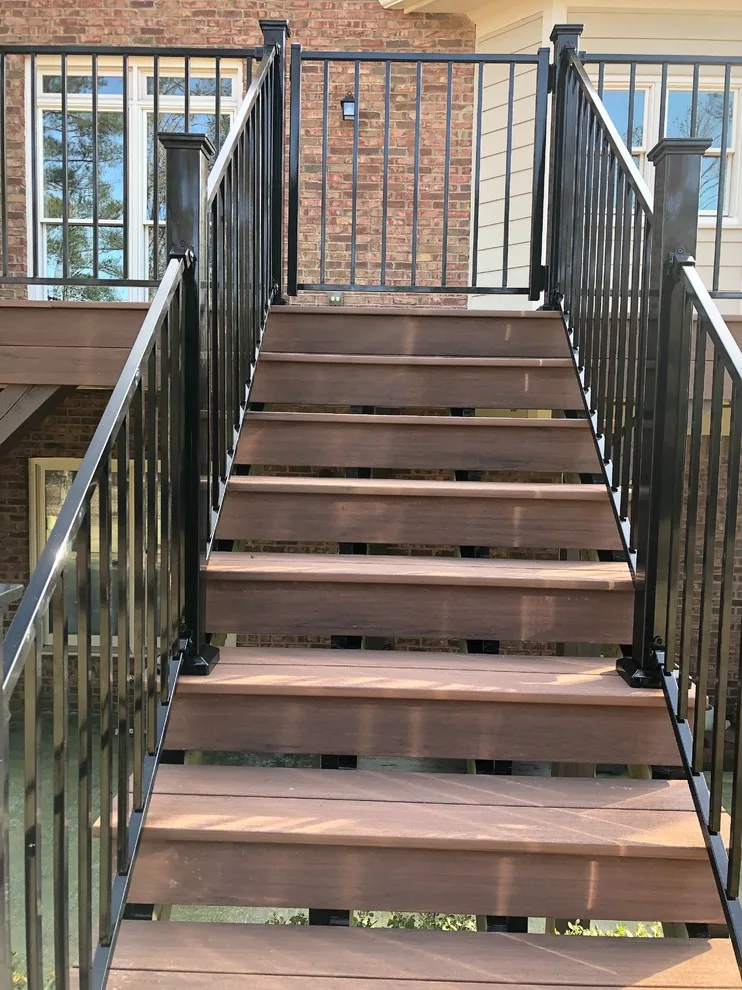 Raised Deck with Vertical Cable Railing by Crippen Woodworks - Photo 3