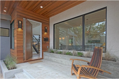 Contemporary Rear Yard by T.H.Norton Landscape Architecture, Inc. - Photo 2