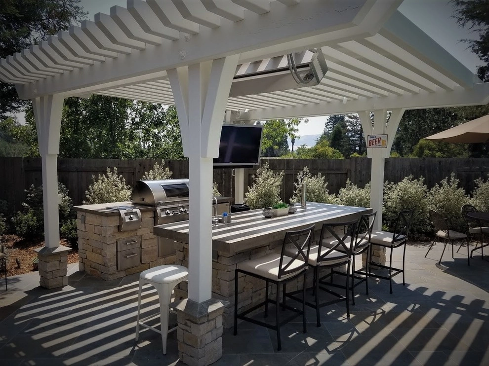 Outdoor Kitchen by T.H.Norton Landscape Architecture, Inc. - Photo 2