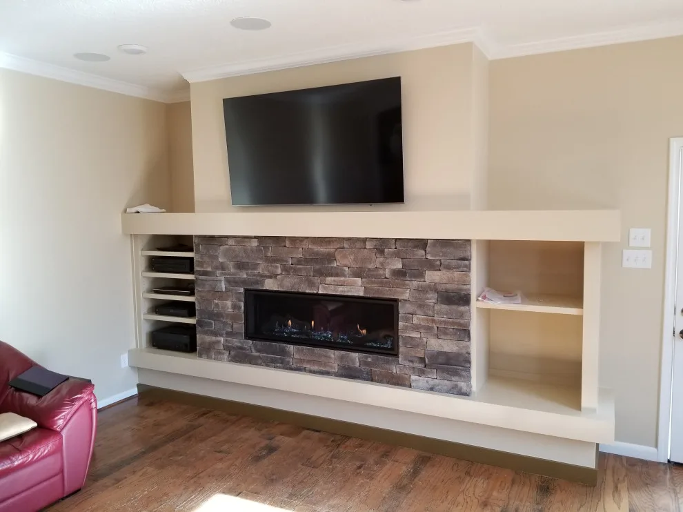 Ellis Fireplace Renovation by Hendricks Construction Co., Inc. - Photo 2