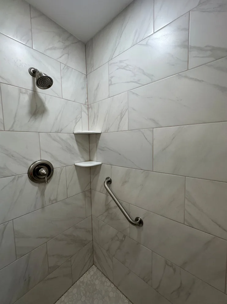 Bathroom renovation with en suite design by PLF Design & Remodeling - Photo 2