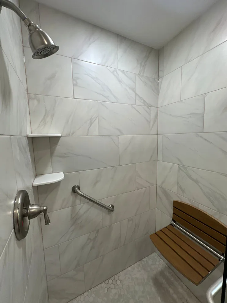 Bathroom renovation with en suite design by PLF Design & Remodeling - Photo 4