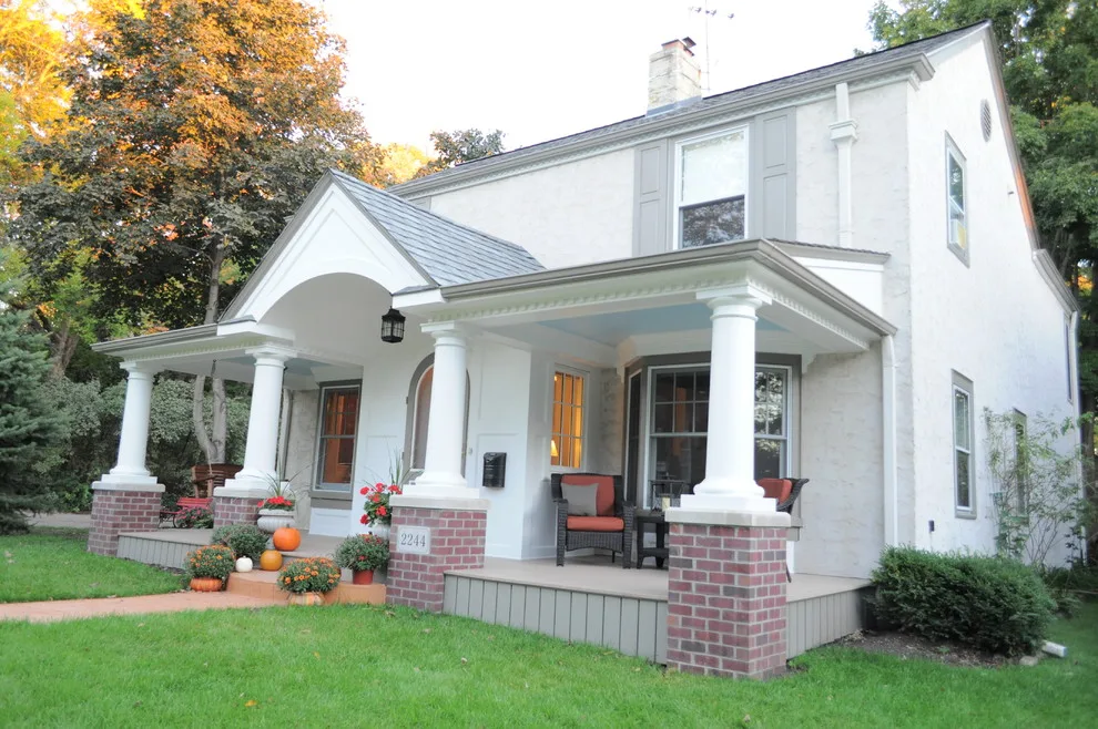 Entryway to the Front Porch by Sylvestre Remodeling & Design - Photo 5