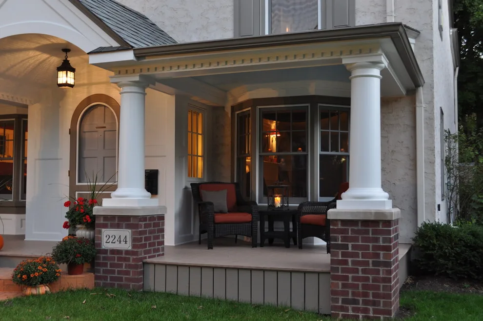 Entryway to the Front Porch by Sylvestre Remodeling & Design - Photo 2