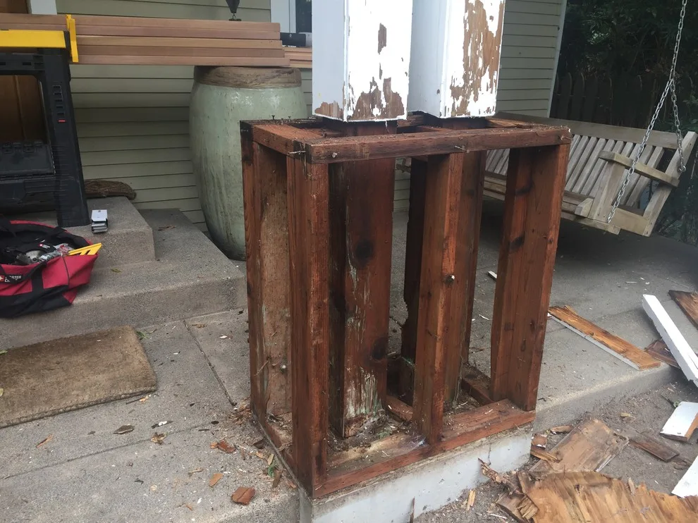 Pillar Reconstruction for Entryway by DH Land Pros - Photo 13