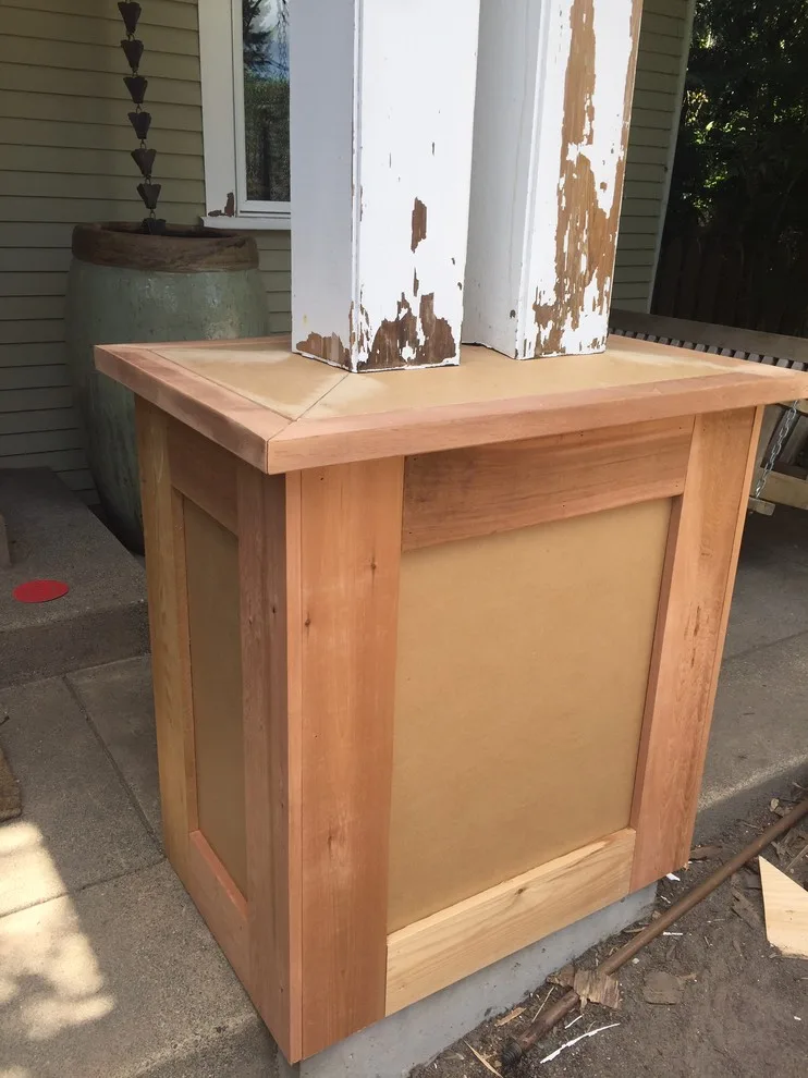 Pillar Reconstruction for Entryway by DH Land Pros - Photo 11