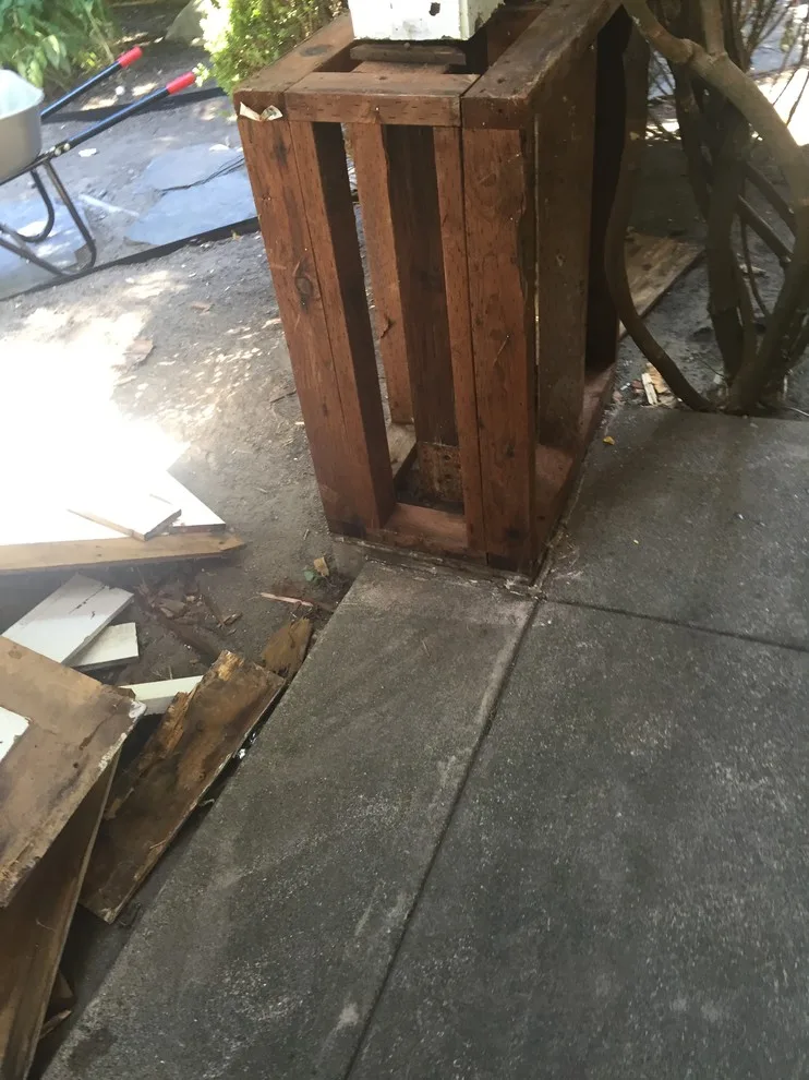 Pillar Reconstruction for Entryway by DH Land Pros - Photo 8