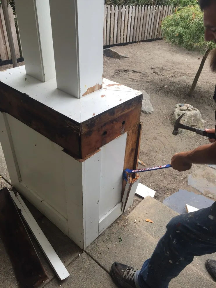 Pillar Reconstruction for Entryway by DH Land Pros - Photo 15