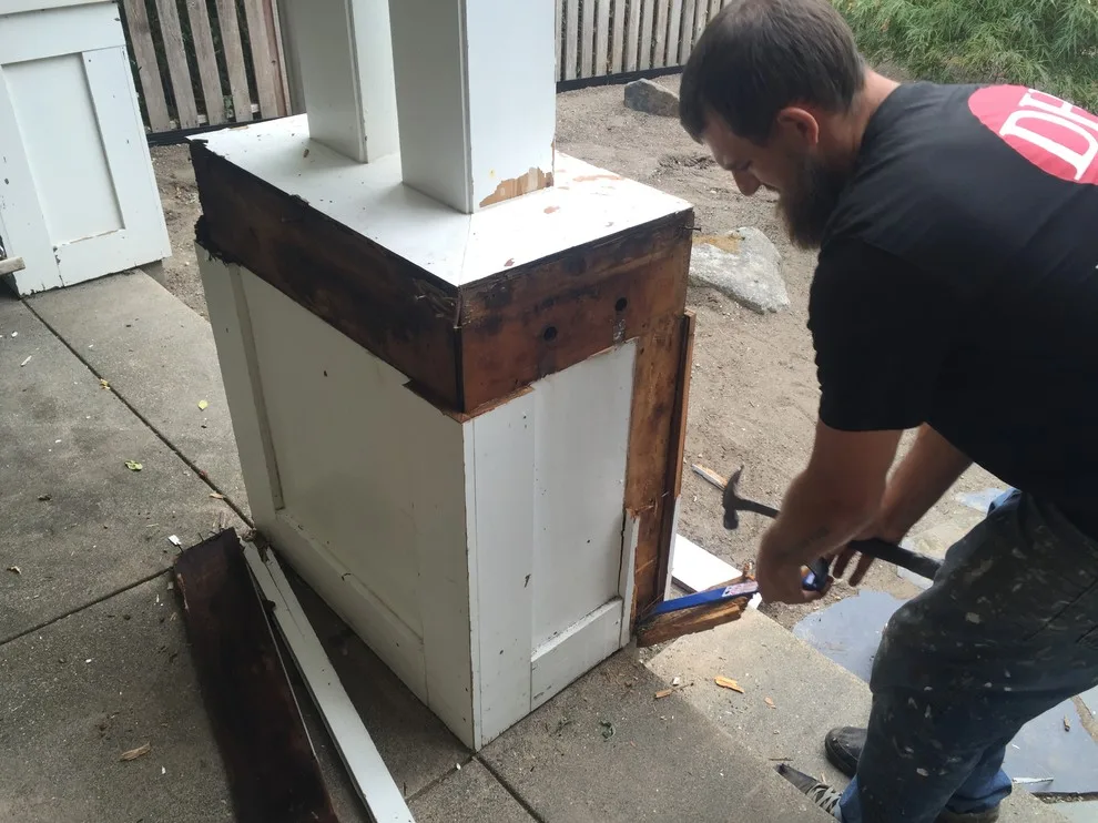 Pillar Reconstruction for Entryway by DH Land Pros - Photo 14