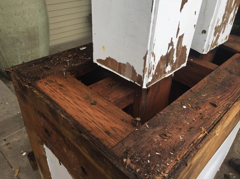 Pillar Reconstruction for Entryway by DH Land Pros - Photo 2