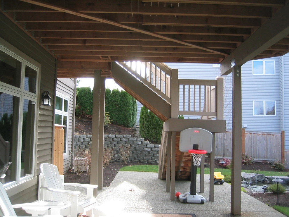 Dreary Space Under Deck - Transformed by Terra Design - Photo 2