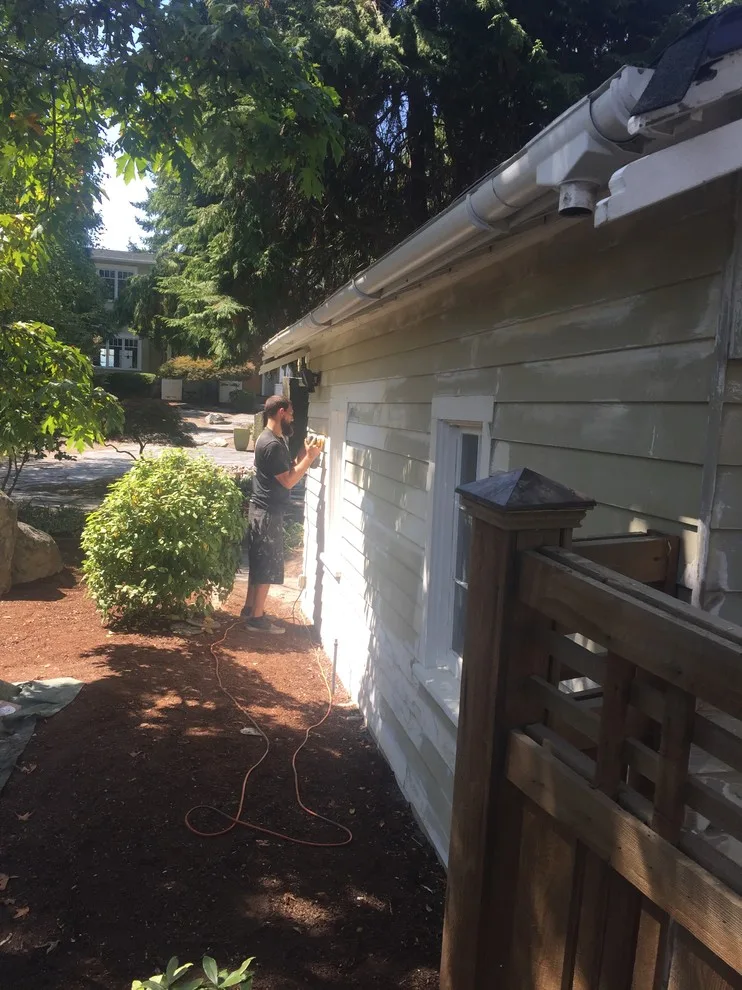Garage Exterior Renovation by DH Land Pros - Photo 4