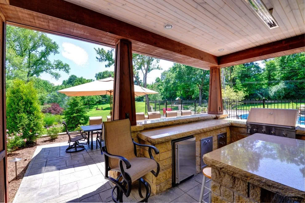Outdoor Living Covered Patio by Jackson Custom Homes & Remodeling - Photo 53
