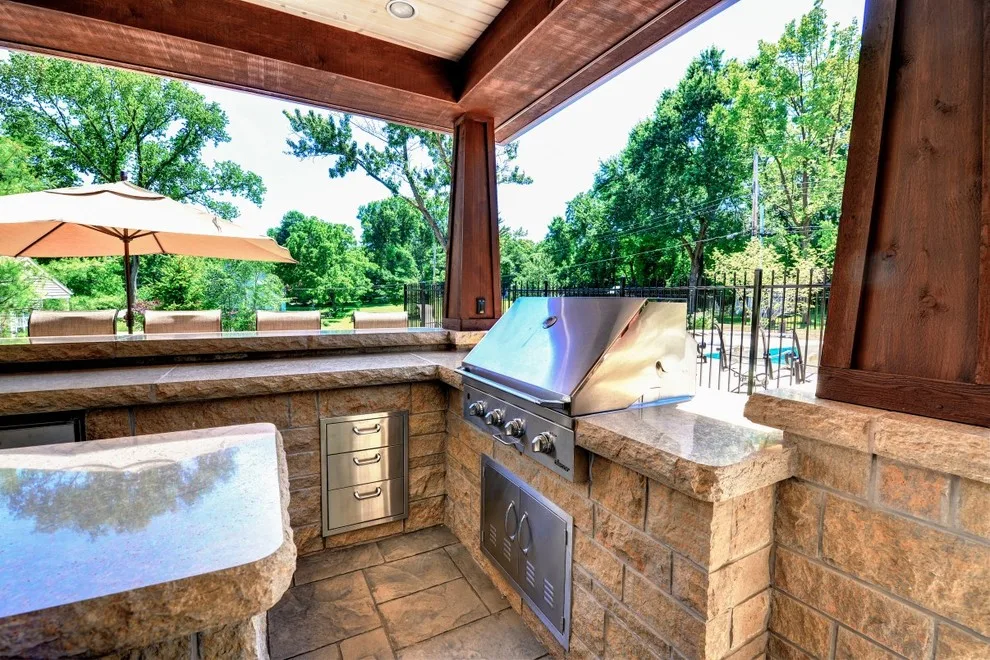 Outdoor Living Covered Patio by Jackson Custom Homes & Remodeling - Photo 69