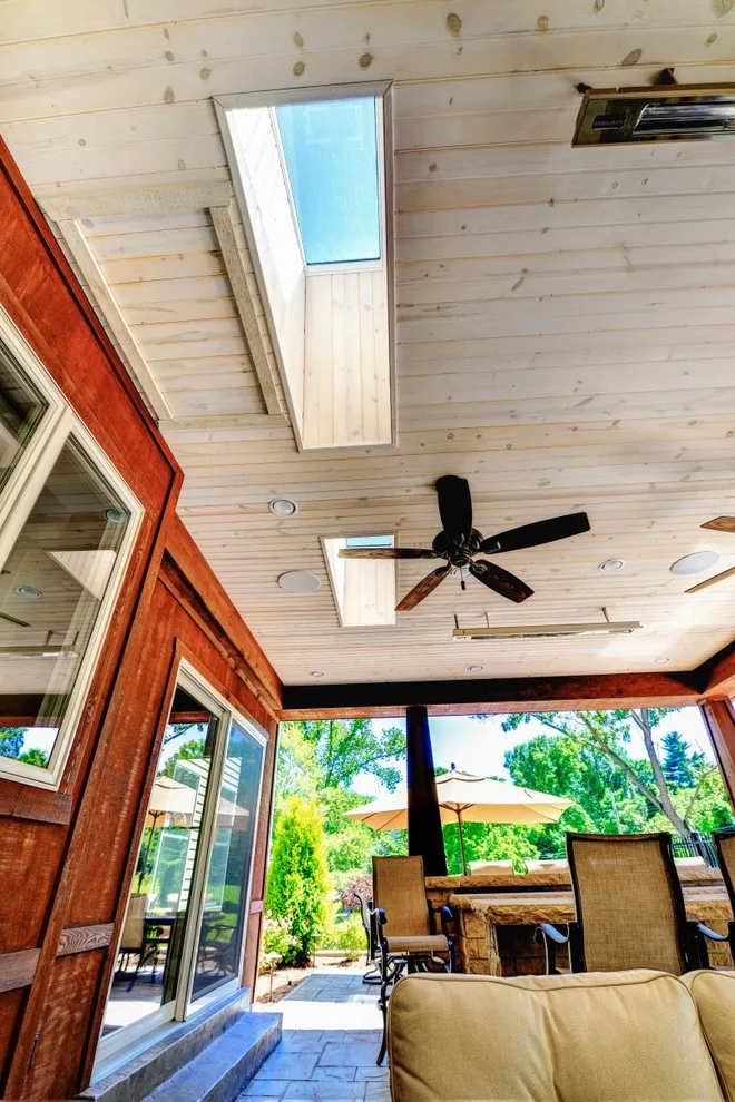 Outdoor Living Covered Patio by Jackson Custom Homes & Remodeling - Photo 12