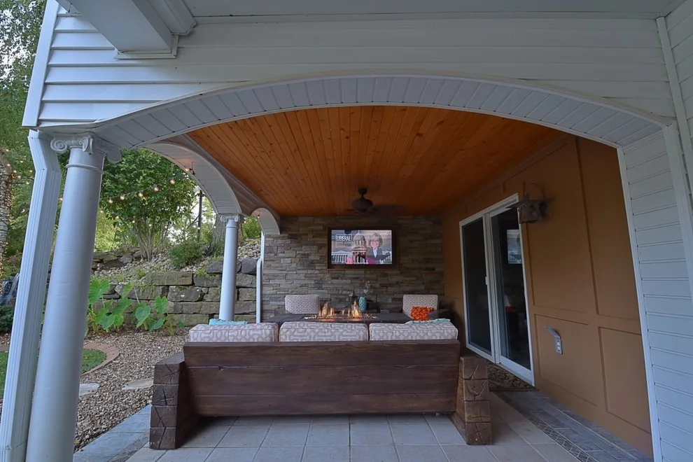 Outdoor Living Covered Patio by Jackson Custom Homes & Remodeling - Photo 73