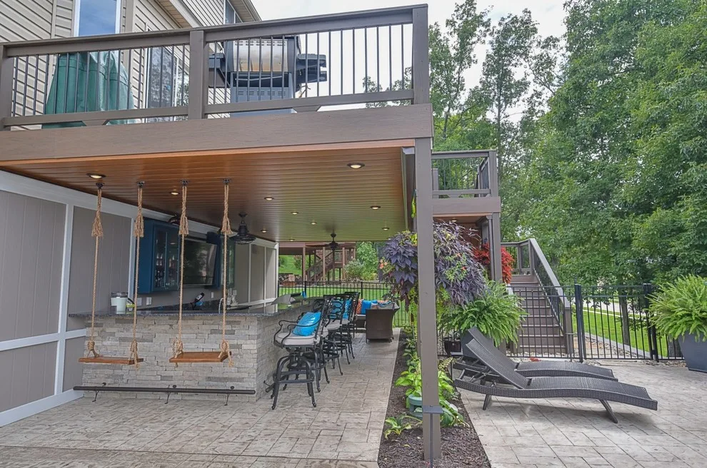 Outdoor Living Covered Patio by Jackson Custom Homes & Remodeling - Photo 64