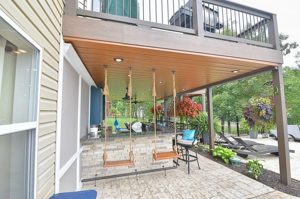 Outdoor Living Covered Patio by Jackson Custom Homes & Remodeling - Photo 77