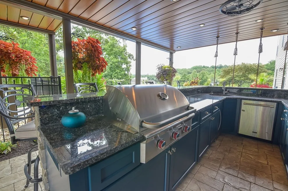 Outdoor Living Covered Patio by Jackson Custom Homes & Remodeling - Photo 33