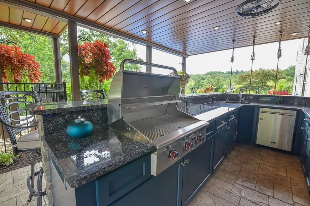 Outdoor Living Covered Patio by Jackson Custom Homes & Remodeling - Photo 11
