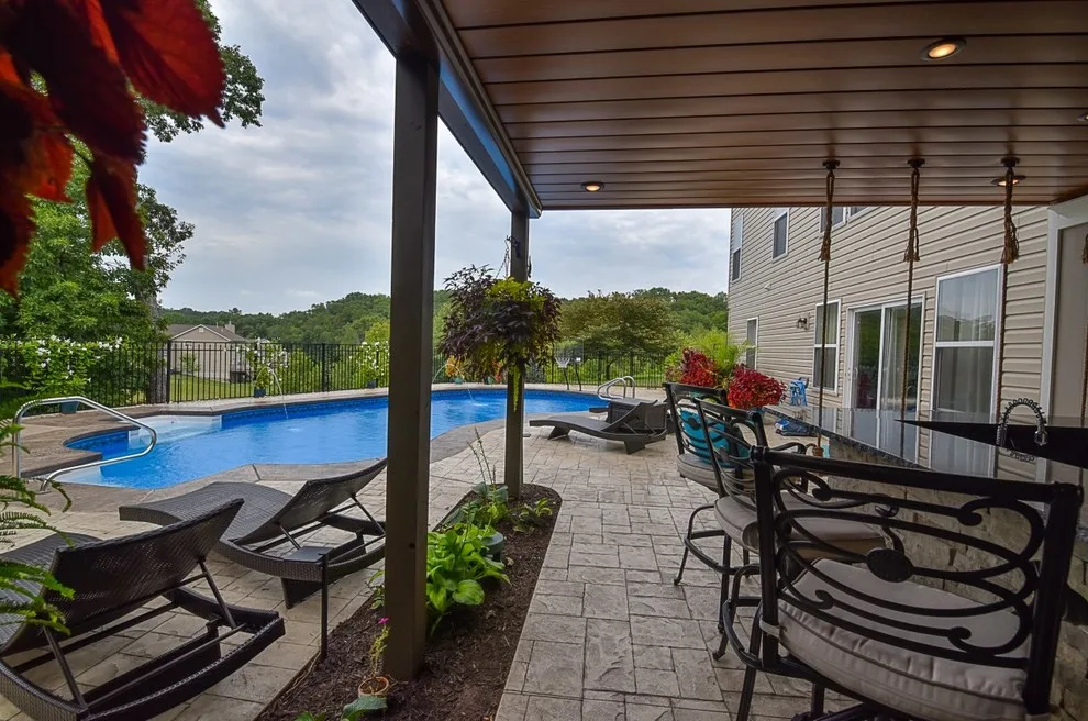 Outdoor Living Covered Patio by Jackson Custom Homes & Remodeling - Photo 25