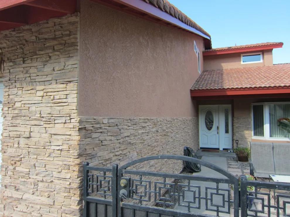 OUTDOOR PAINT / STONE CLADDING WALL COVERING by Precision Home Design & Remodeling - Photo 8