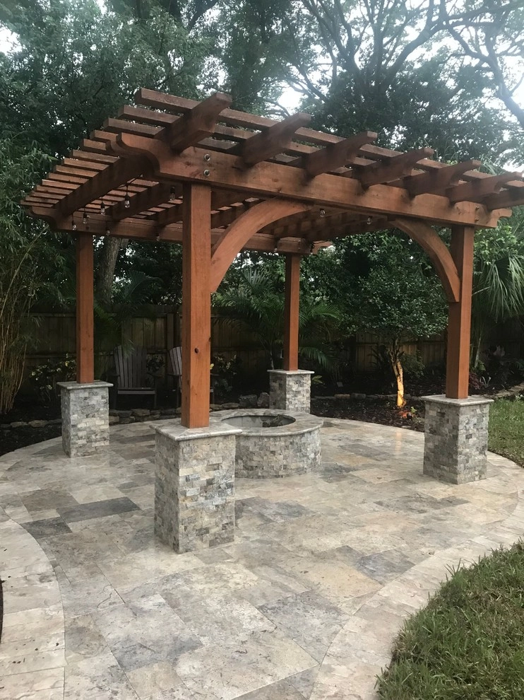 Palm Harbor, Florida backyard transformation. by Terranova Landscapes & Designs Inc. - Photo 6