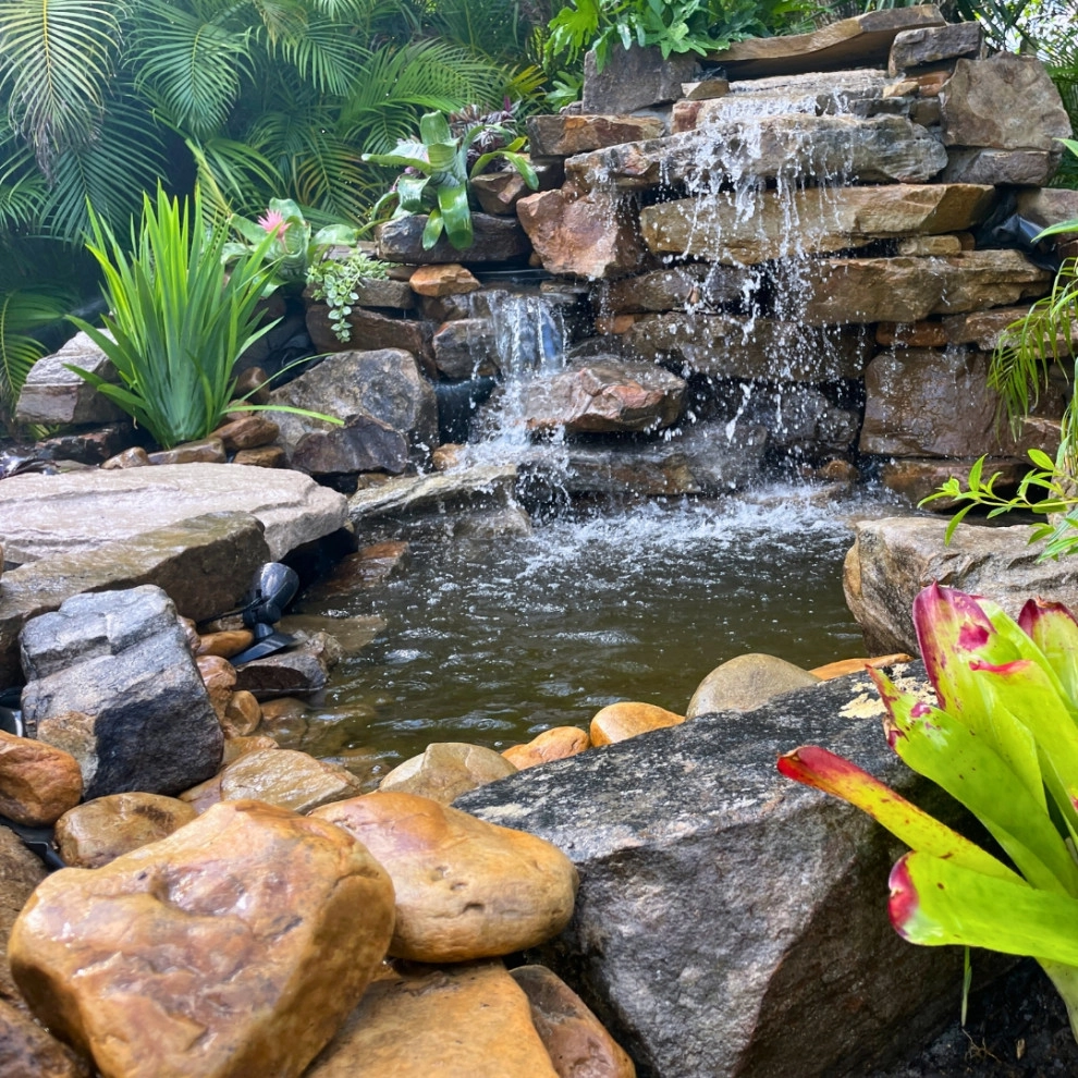 Backyard Waterfall by Terranova Landscapes & Designs Inc. - Photo 2