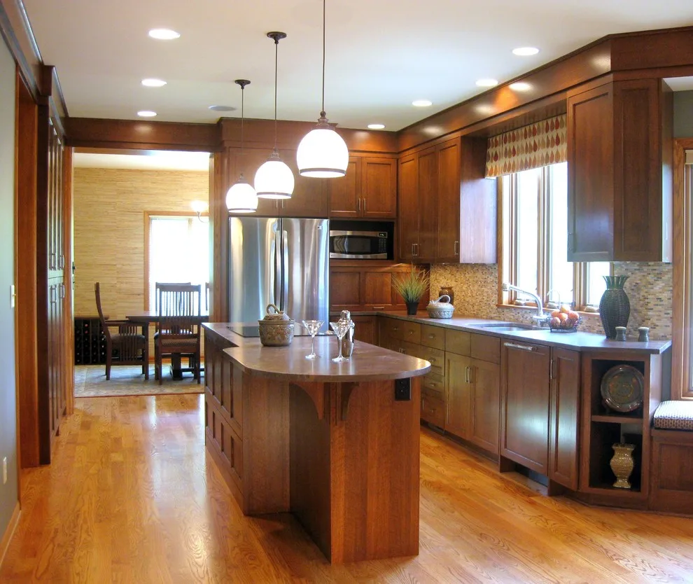 Culinary and Living Space with Half Bath by Sylvestre Remodeling & Design - Photo 4