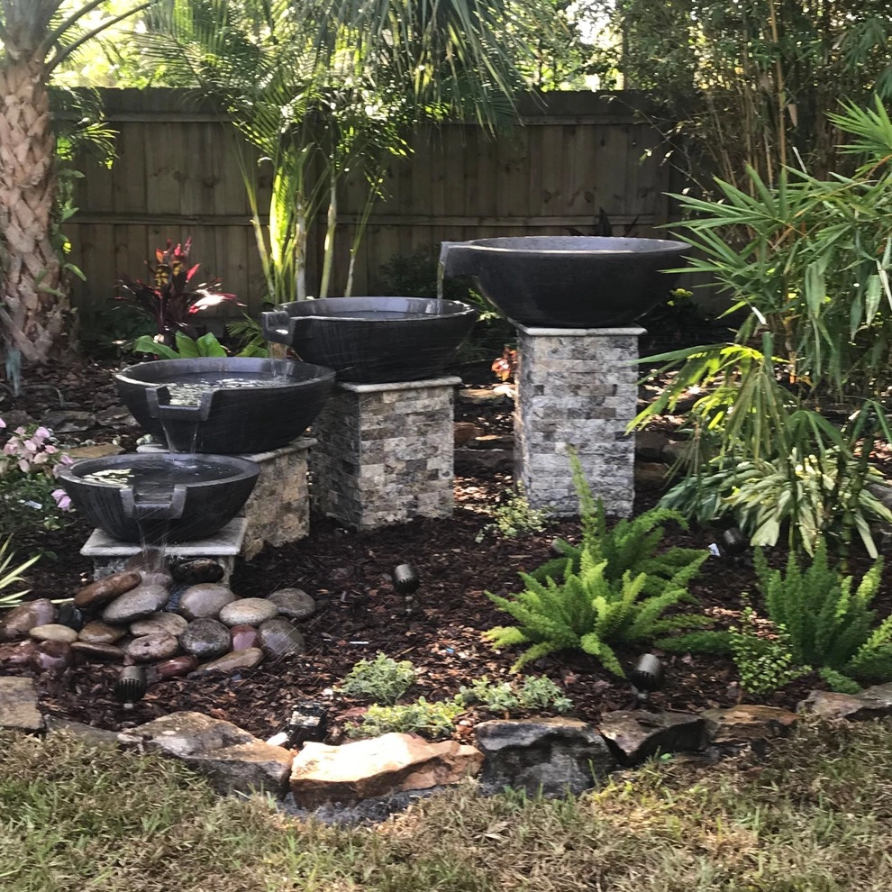 Palm Harbor, Florida backyard transformation. by Terranova Landscapes & Designs Inc. - Photo 5