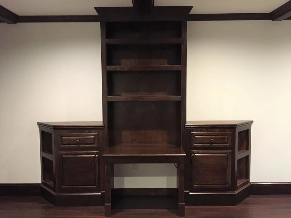 Custom Oak Woodwork Family Room Makeover by Technically Aesthetic General Contractors - Photo 5
