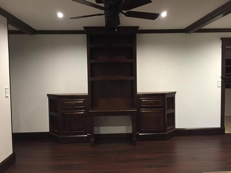 Custom Oak Woodwork Family Room Makeover by Technically Aesthetic General Contractors - Photo 19