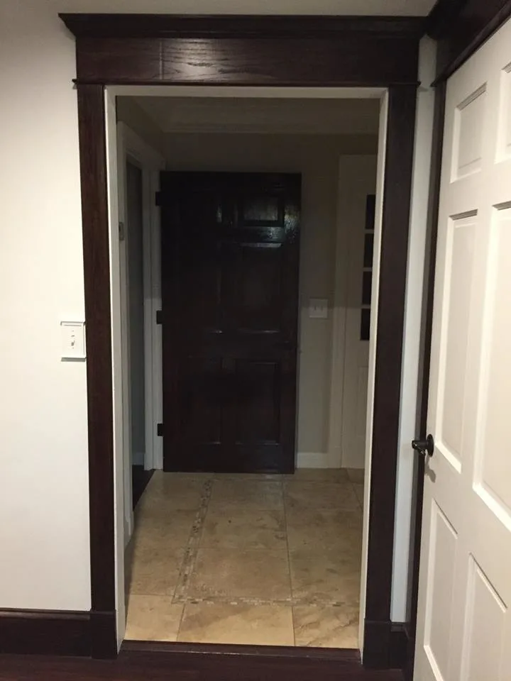 Custom Oak Woodwork Family Room Makeover by Technically Aesthetic General Contractors - Photo 31