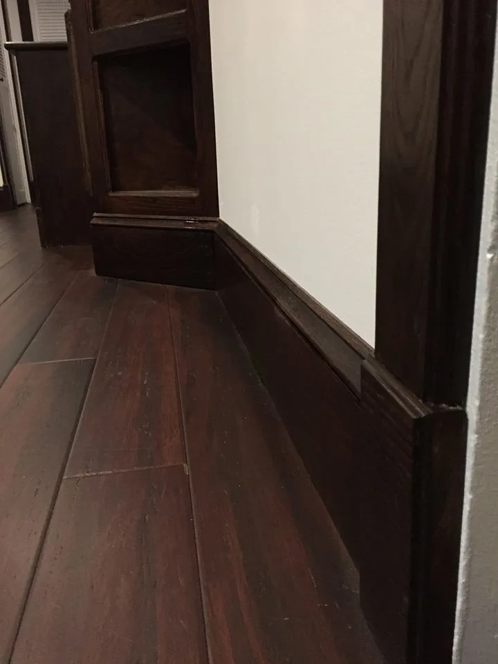 Custom Oak Woodwork Family Room Makeover by Technically Aesthetic General Contractors - Photo 7