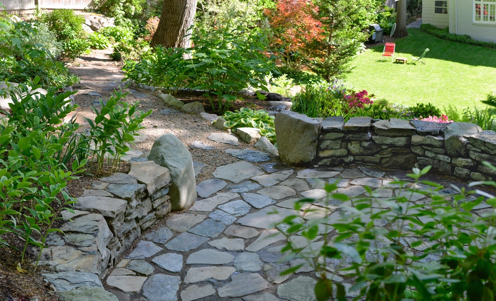 Woodland Garden on a Slope by Terrascapes Landscape Design - Photo 11