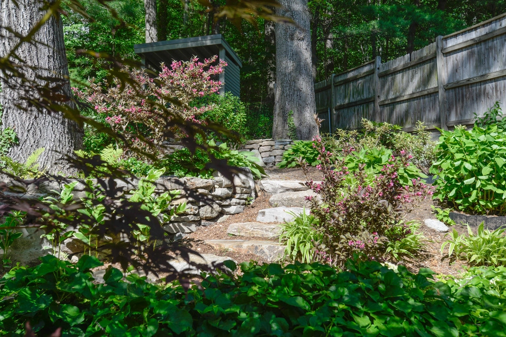 Woodland Garden on a Slope by Terrascapes Landscape Design - Photo 5