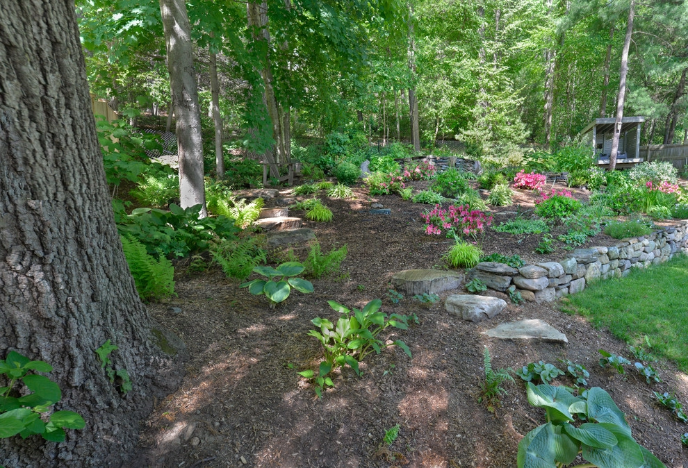 Woodland Garden on a Slope by Terrascapes Landscape Design - Photo 16