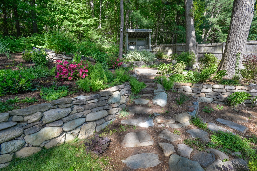 Woodland Garden on a Slope by Terrascapes Landscape Design - Photo 15