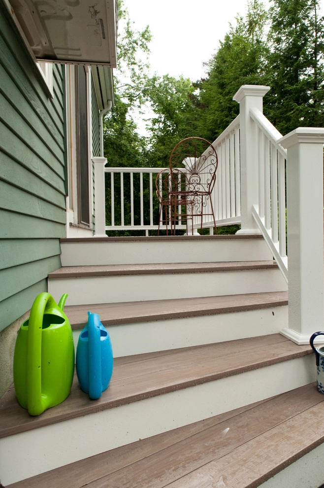 Side Yard Patio in Needham, MA by Terrascapes Landscape Design - Photo 3