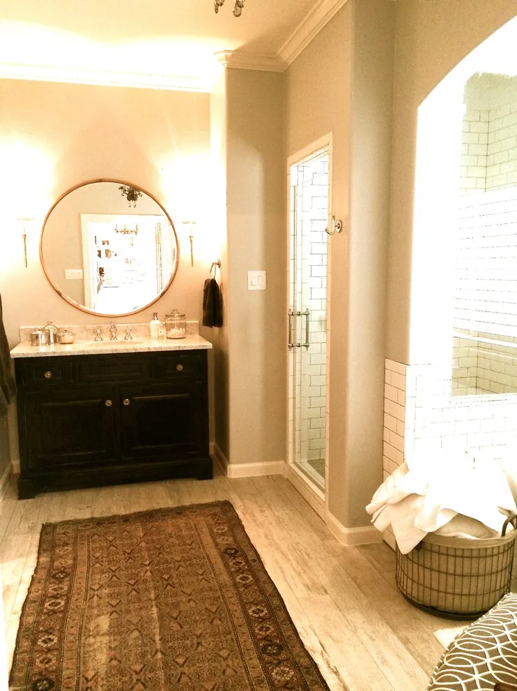 Rustic Elegance Bathroom by Stringer Construction & Design - Photo 6