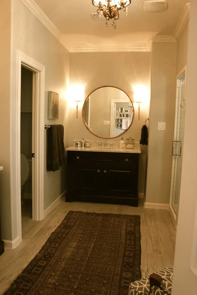 Rustic Elegance Bathroom by Stringer Construction & Design - Photo 8