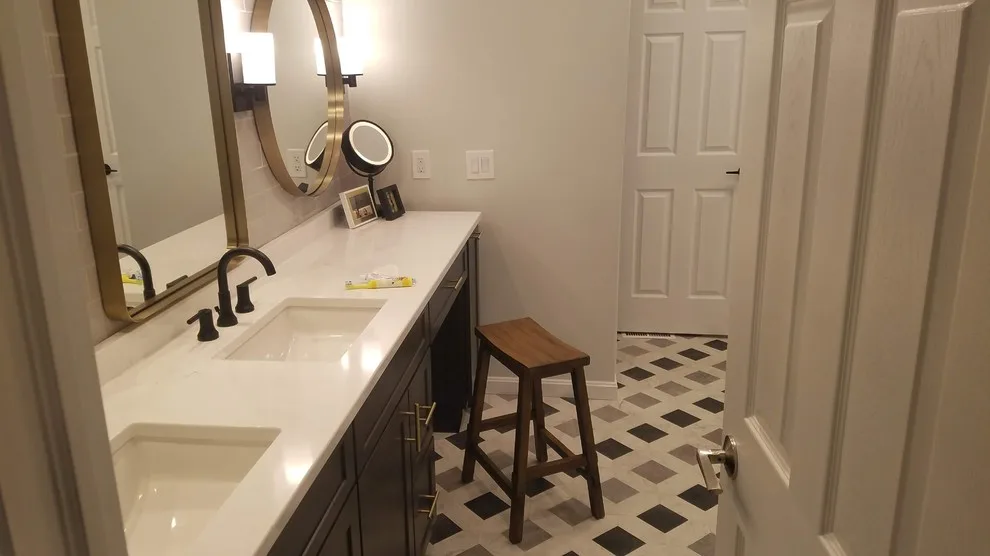 Chic Bathroom Renovation in a Farmhouse Style by SDC Custom Homes & Remodeling - Photo 7