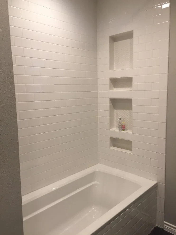 Transitional Kids' Bathroom in a Farmhouse Style by Stringer Construction & Design - Photo 2