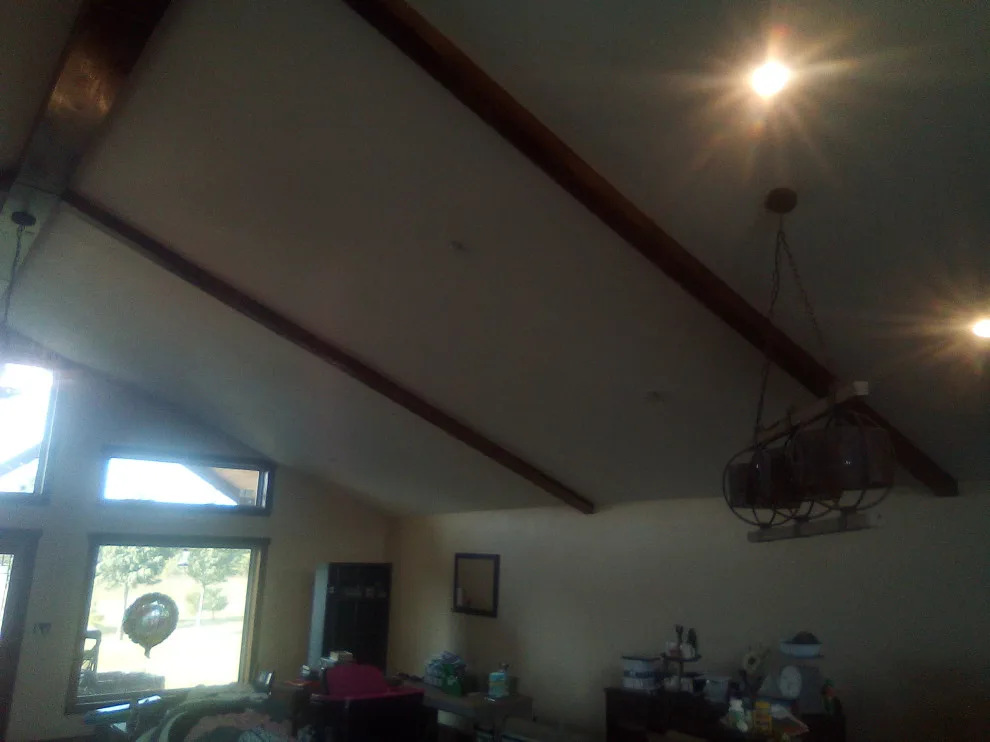 Simulated Ceiling Beam Installation and Molding by Higgs Homes - Photo 5