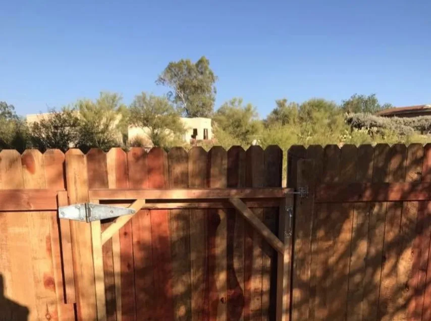 Substitute Fence with Redwood by Earthchief Contracting - Photo 3
