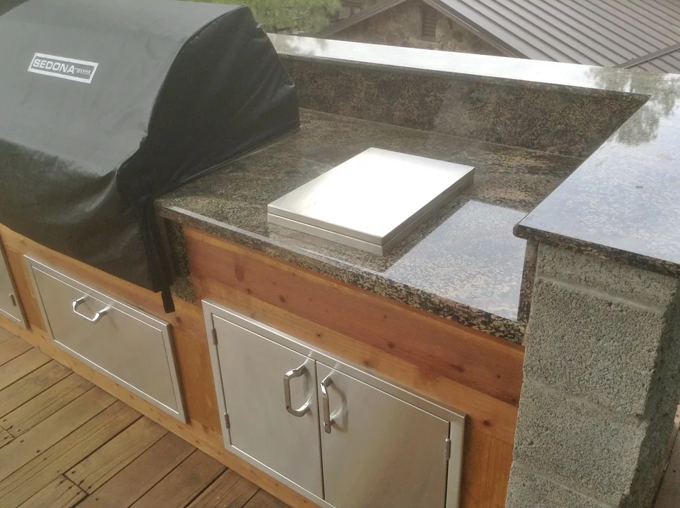 Alfresco Spaces - Grills / Fireplaces / Firepits / Patios by JKC Inc General Contractor - Photo 8